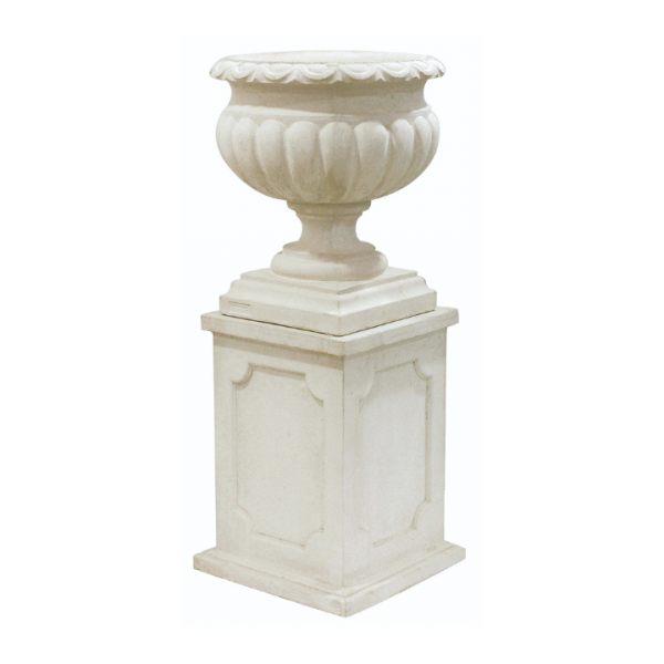 Conjunto vaso e base