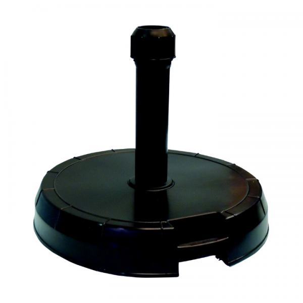 Base plástico e betão grande preto 