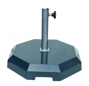 Base de chapéu oitavada pintada