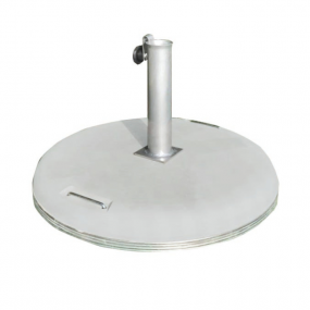 Base chapéu c/ aro de proteção cimento natural cinza 