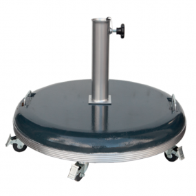 Base de chapéu c/ aro de proteção e rodas