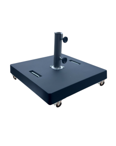 Base de chapéu SUEVO c/ 2 rodas pintado preto mate